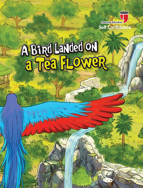 A Bird Landed on a Tea Flower – Self Confidence