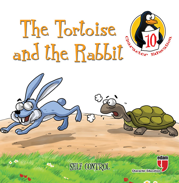 The Tortoise and the Rabbit (Self Control) : Character Education Stories 10