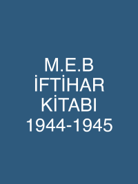 M.E.B İFTİHAR KİTABI 1944-1945