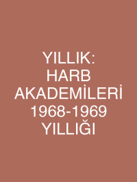 YILLIK: HARB AKADEMİLERİ 1968-1969 YILLIĞI
